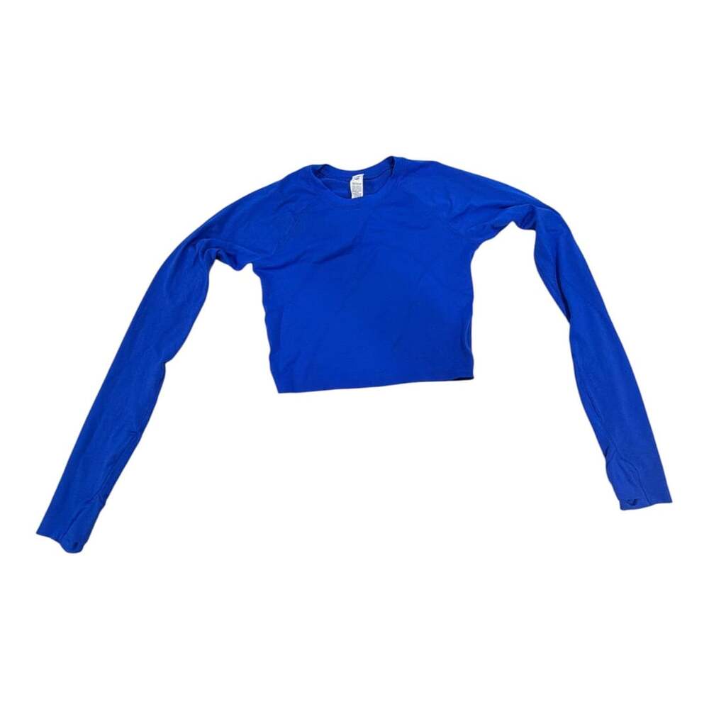 Lululemon Swiftly Tech Cropped Long-Sleeve 2.0 Size 6